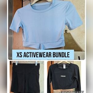 Womens xs Activewear clothing bundle